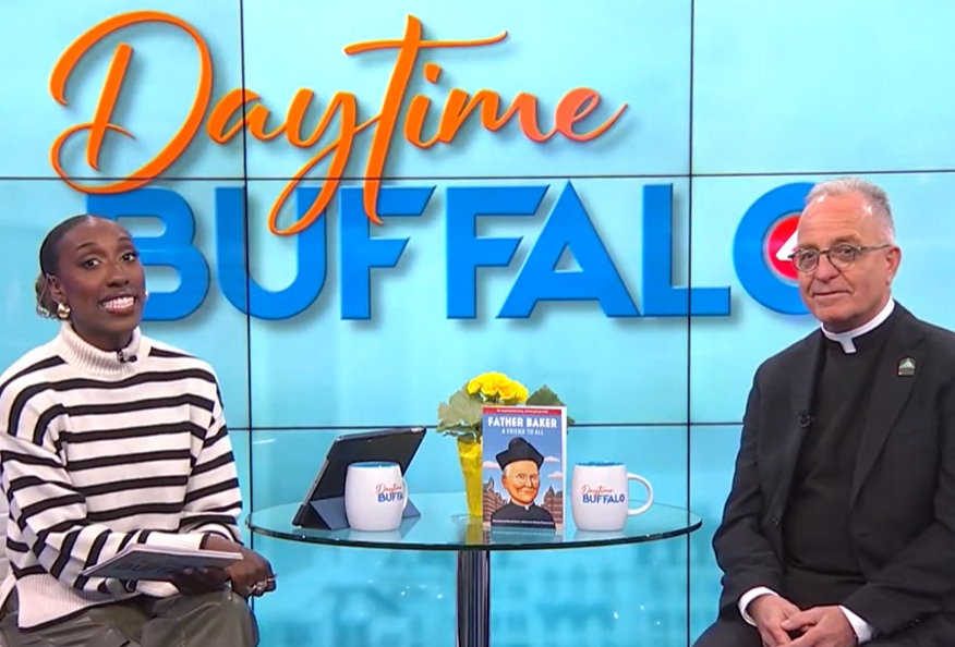 WIVB-TV: New Book Introduces Father Baker to Kids